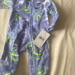Nike Kids Smiley Face One Piece - Blue and Green